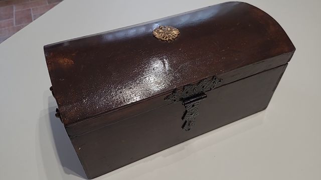 Bauletto portagioie artigianato in legno