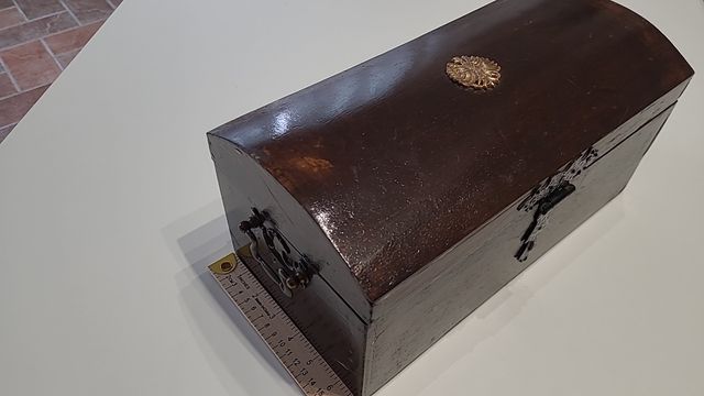 Bauletto portagioie artigianato in legno