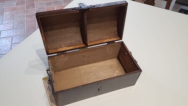 Bauletto portagioie artigianato in legno