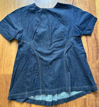 Top in denim