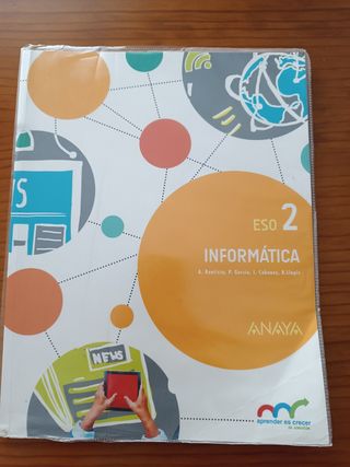 Libro informática. 2 ESO. Anaya 