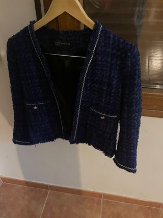 Chaqueta azul
