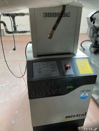 Compresor tornillo o piston