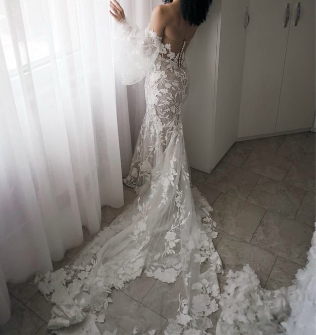 Abito da Sposa Enzoani Bridal Pizzo Avorio a Siren