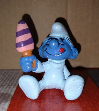 Puffo baby puffo shleichk vintage pvc