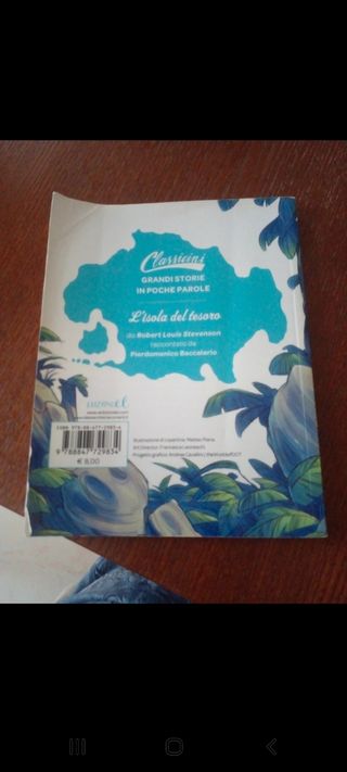 Libro bimbi.L'isola del tesoro.
