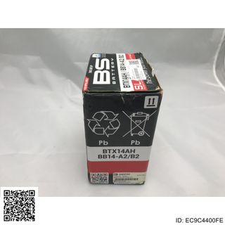 Batería SLA Max BTX14AH (FA) para motos  EC9C