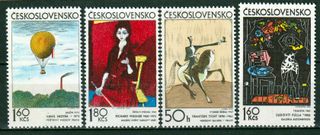 francobolli Repubblica Ceca Cecoslovacchia nuovi