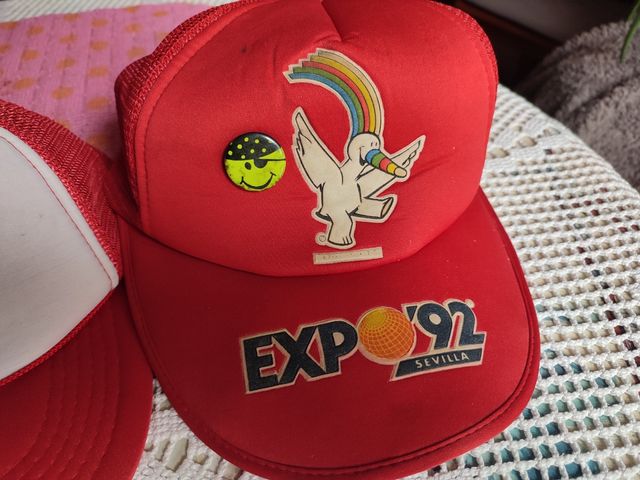 Gorras Expo 92 Sevilla exposición universal 