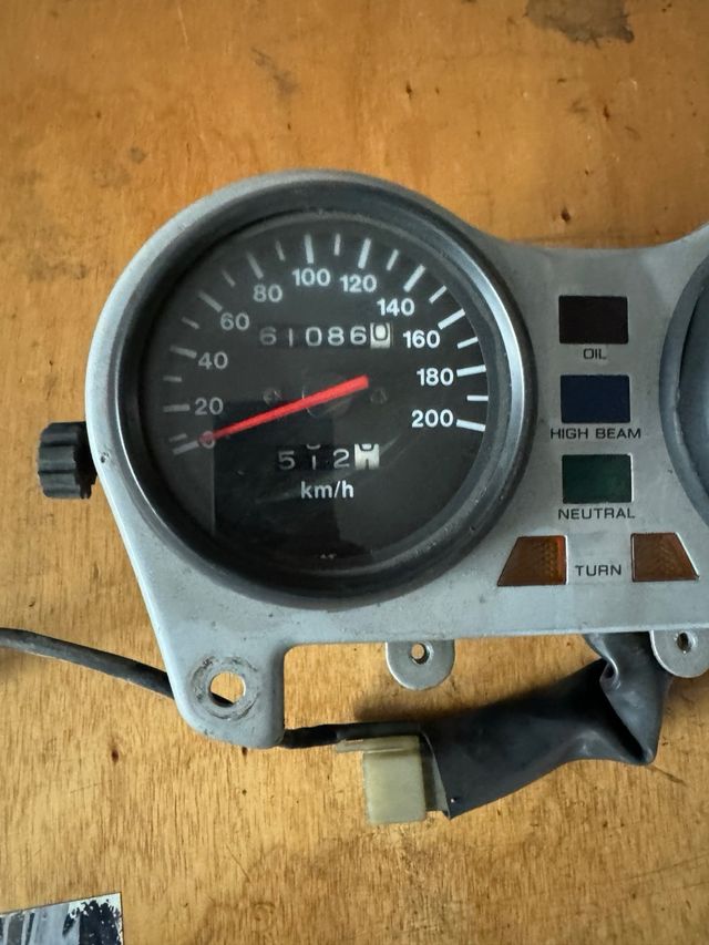 Honda cb 450 S 1986 - manometros completos