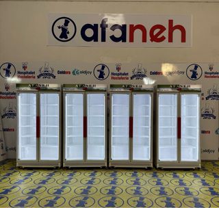 NEVERA AFANEH DE 2 PUERTAS DE 1,18M