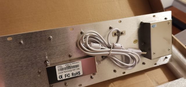 Tastiera kiosk ip 65 industriale acciaio