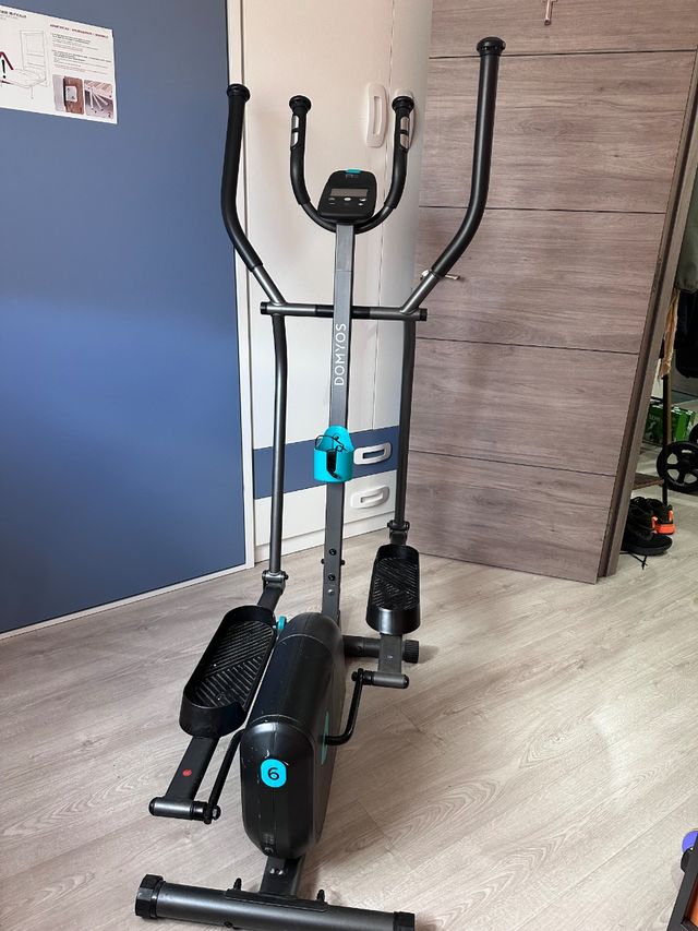 Bicicleta elíptica Modelo EL120 Domyos