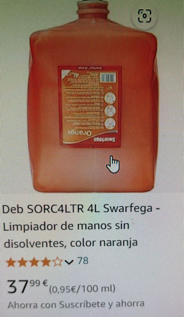 jabon swaferga y de manos