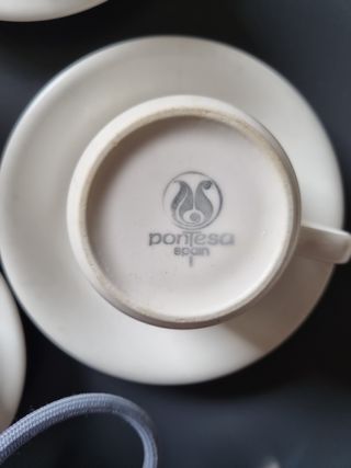 Juego 8 piezas, 4 juegos café REGALO azucarero