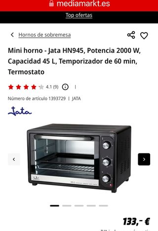Horno JATA 24l