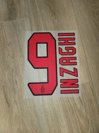 Nameset ac milan inzaghi