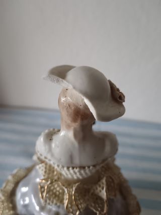 Statuetta dama in porce vintage