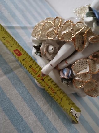 Statuetta dama in porce vintage