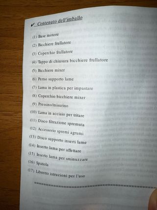 Robot da cucina Hi-Feel