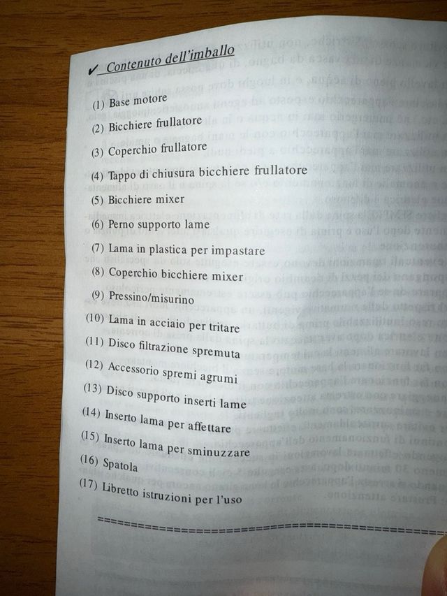 Robot da cucina Hi-Feel