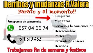 DERRIBOS Y MUDANZAS