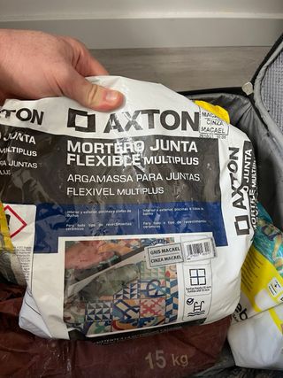 Plaste, escayola, mortero, junta, multigel