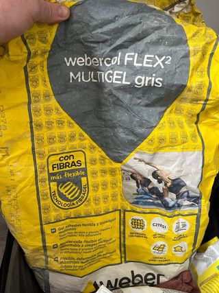 Plaste, escayola, mortero, junta, multigel