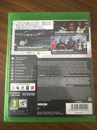 Fifa 21 Xbox series X