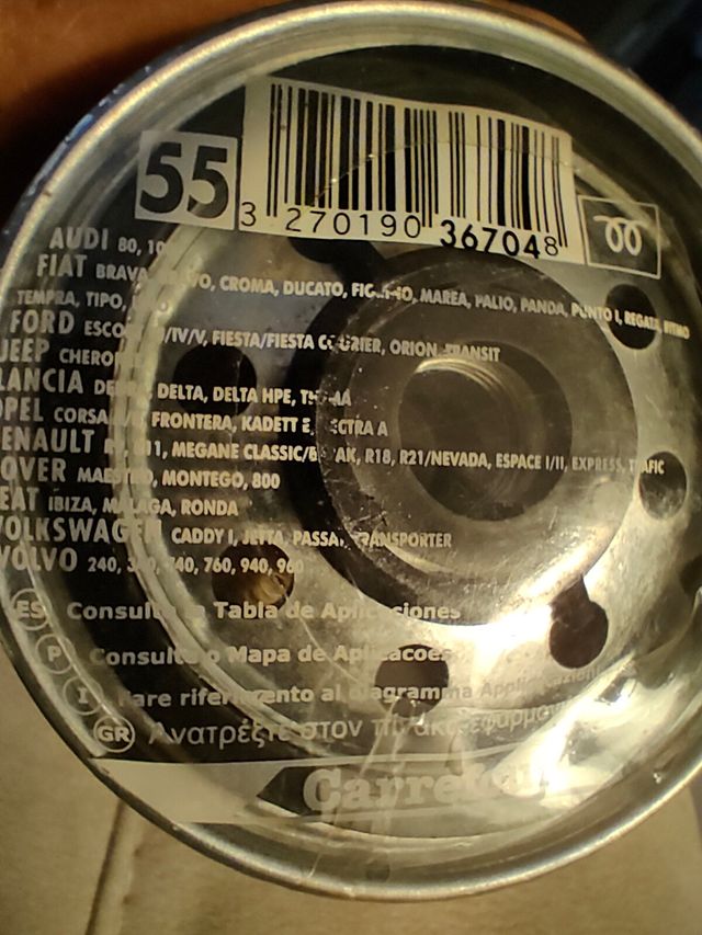 Filtro gasoil generico