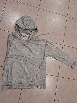 Sudadera Hollister mujer talla S gris