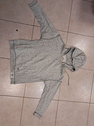 Sudadera Hollister mujer talla S gris