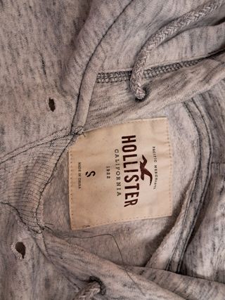 Sudadera Hollister mujer talla S gris