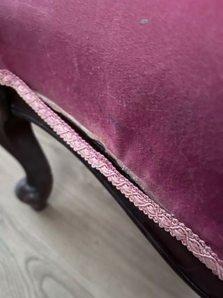 Butaca calzadora vintage victoriana