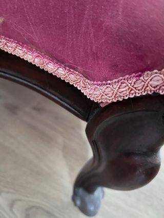 Butaca calzadora vintage victoriana