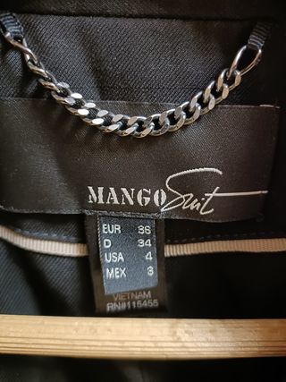 Americana marca mango talla 36