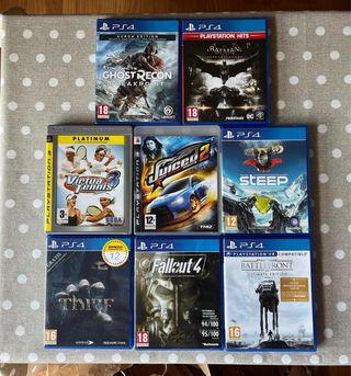 Juegos PS4 y PS3