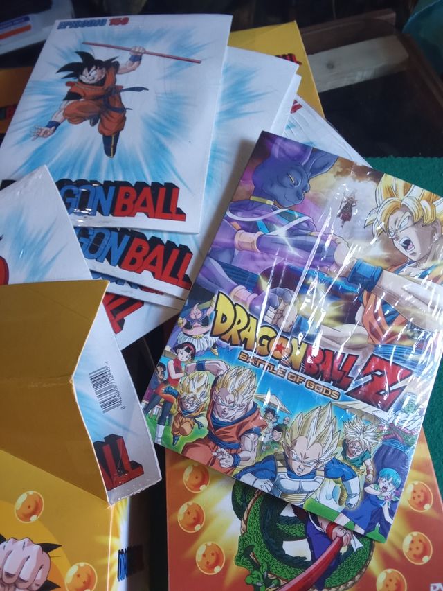 Lote Colección 4 cajas DVD dragón ball