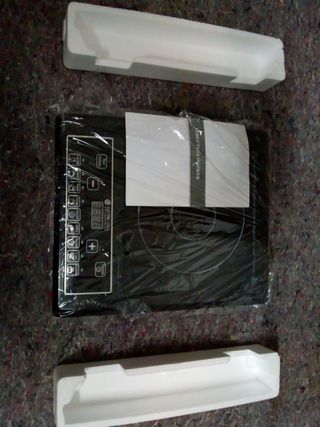 Placa de inducción a estrenar