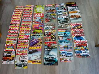Revistas de coches y BTT de varios años