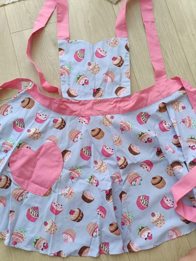 Delantal vintage moderno unico