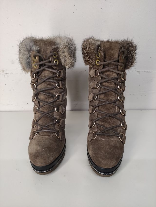 Stivaletti donna camoscio 