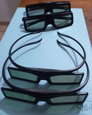 Mando Samsung y gafas 3d