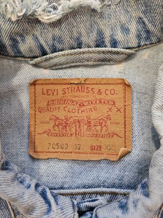 Cazadora vaquera Levi's. Años 90