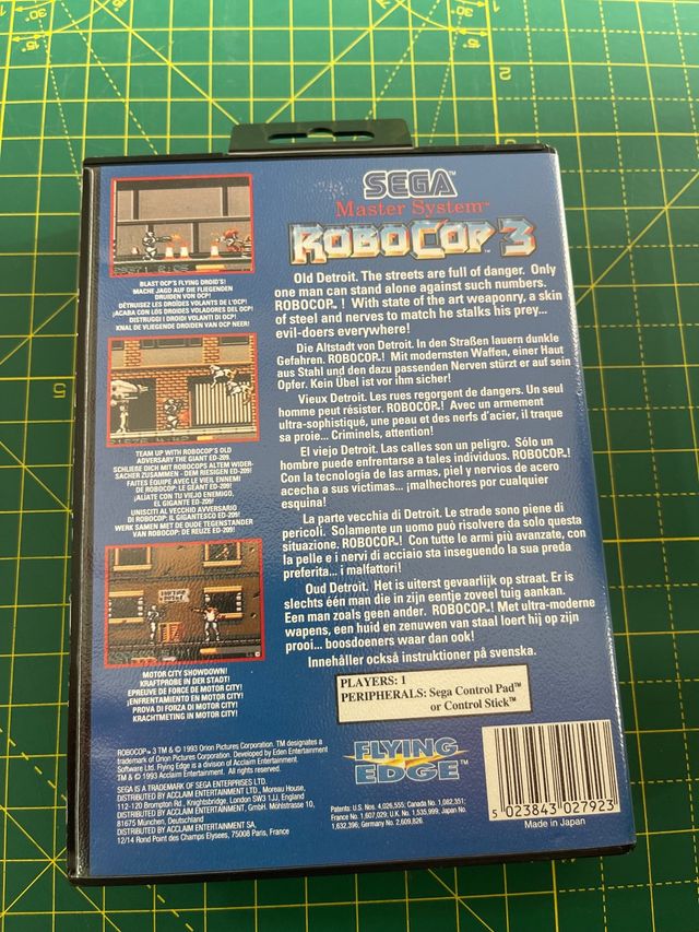 Robocop 3 para Master System