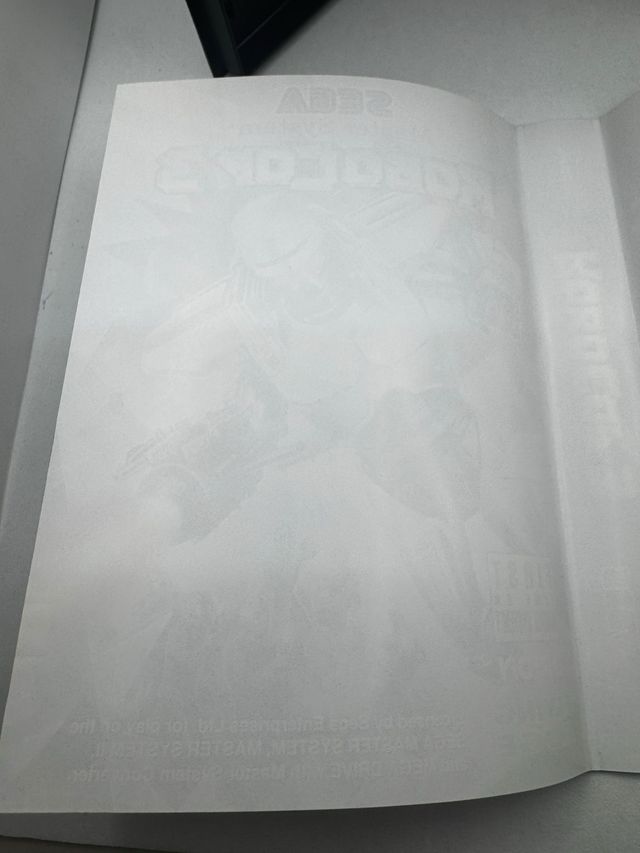 Robocop 3 para Master System