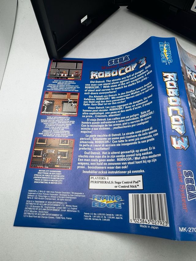 Robocop 3 para Master System