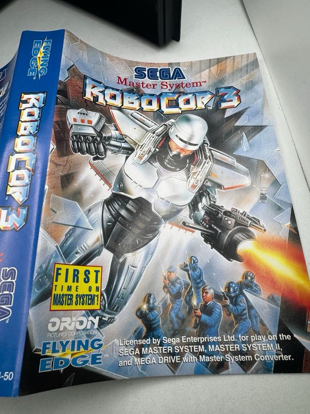 Robocop 3 para Master System