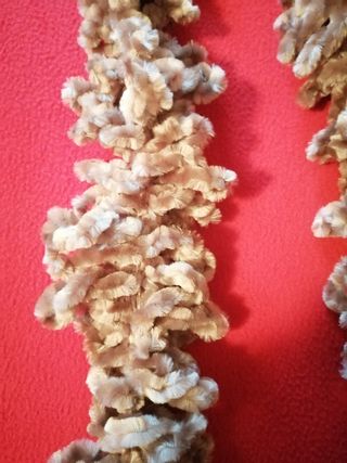 Foulard invierno. Anillas terciopelo