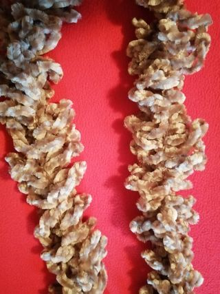 Foulard invierno. Anillas terciopelo